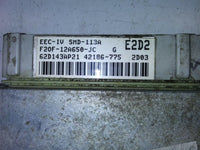 1992-1993 Ford Taurus ecm ecu computer F2OF-12A650-JC.