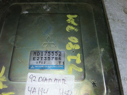 1992 Mitsubishi Diamante ecm ecu computer MD175552.