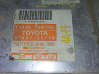 1993-1994 Toyota Corolla ecm ecu computer 89661-02110.