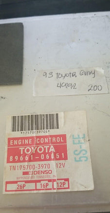 1993 Toyota Camry ecm ecu computer 89661-06051.