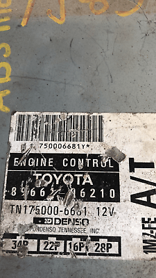 1994-1995 Toyota Camry ecu ecm computer 89661-06210.