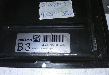 2004 Nissan Murano ecm ecu computer MEC36-420 - Swan Auto