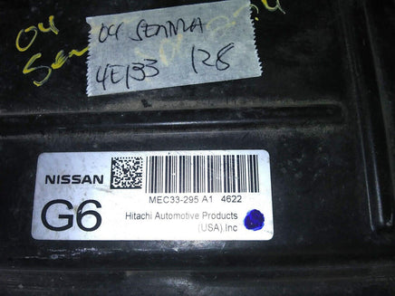 2004 Nissan Sentra ecu ecm computer MEC33-295 - Swan Auto