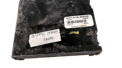 2005 Chevrolet Impala bcm body control module computer 10377973 - Swan Auto