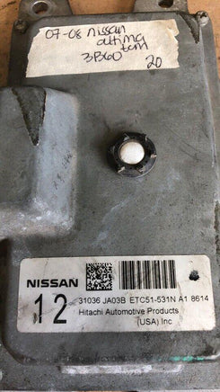 2007-2008 Nissan Altima TCM transmission computer ETC51-531N - Swan Auto