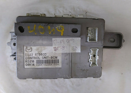 2007-2009 Mazda CX-7 bcm body control module EG23 67560D - Swan Auto