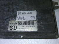 2007 Nissan Altima ecm ecu computer MEC110-021 - Swan Auto