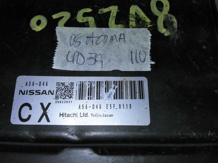 2008 Nissan Altima ecm ecu computer A56-D46 E5F - Swan Auto