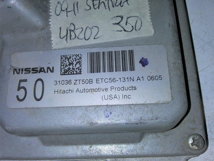 2009-2011 Nissan SentraTCM transmission computer 31036 ZT50B - Swan Auto