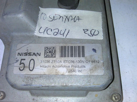 2010 Nissan Sentra tcm transmission computer 31036 ZT50A - Swan Auto