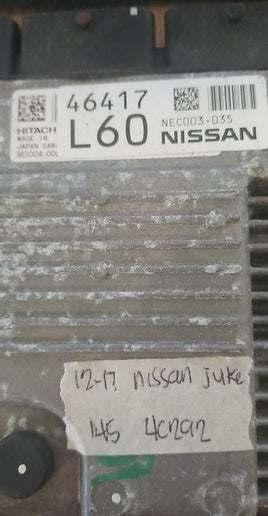 2012-2017 Nissan Juke ecm ecu computer NEC003-035 - Swan Auto