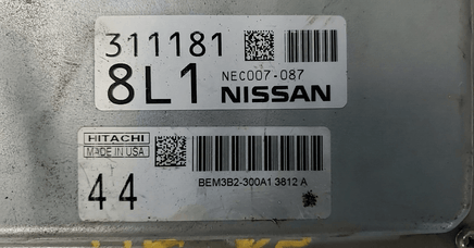 2013 Nissan Xterra ecu ecm computer NEC007-087 - Swan Auto