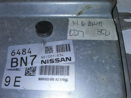 2014-2016 Nissan Versa ecm ecu computer NEC001-834 - Swan Auto