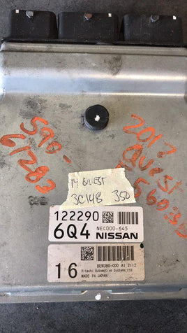 2014 Nissan Quest ecm ecu computer BEM3B0-000 - Swan Auto