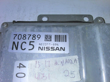 2015-2017 Nissan Maxima ecu ecm computer NEC011-694 - Swan Auto