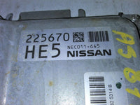 2015 Nissan Murano ecm ecu computer NEC011-645 - Swan Auto