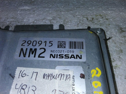 2016-2017 Nissan Maxima ecm ecu computer NEC021-059 - Swan Auto