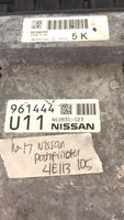 2016-2017 Nissan Pathfinder ecu ecm computer NEC030-023 - Swan Auto