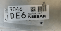 2016 Nissan NV200 ecm ecu computer NEC018-687 - Swan Auto