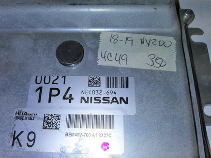 2018-2019 Nissan NV200 ecm ecu computer NEC032-694 - Swan Auto