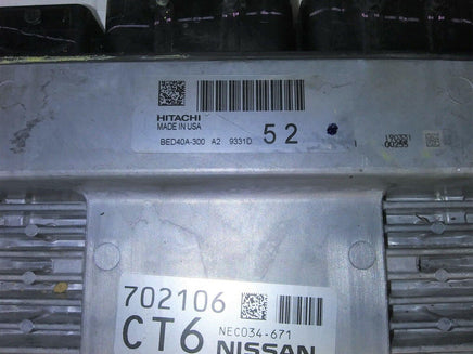 2018 Nissan Pathfinder or Infiniti QX60 ecm ecu computer BED40A-300 - Swan Auto