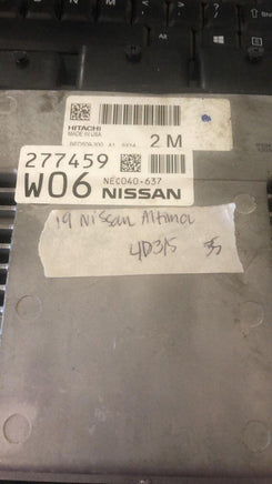 2019 Nissan Altima ecm ecu computer NEC040-637 - Swan Auto