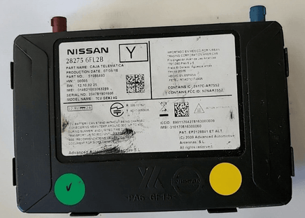 28275 6FL2B Nissan Altima or Armada 2018-2019 telematics module - Swan Auto