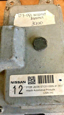 31036 JA03A Nissan Altima 2007-2008 tcm transmission computer module - Swan Auto