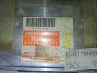 1991-1992 Toyota Corolla or Prizm ecm ecu computer 89661-12491.