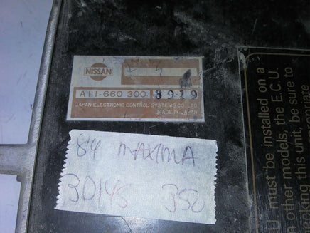 A11-660 300 Nissan Maxima 1984 ecm ecu computer - Swan Auto