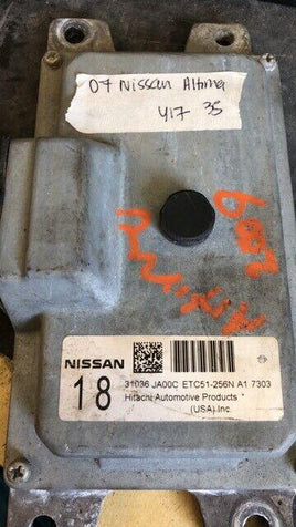 ETC51-256N Nissan Altima 2007 TCM transmission computer - Swan Auto