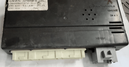 GM BCM Body Control module computer 22700949 B - Swan Auto