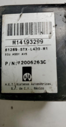 Honda AVS module 81289-STX-L420-M1 - Swan Auto