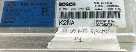 K2NA 18 881 Kia Spectra 2002-2003 ecm ecu computer - Swan Auto