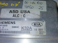 K32A 18 881 Kia Rio 2000-2002 ecm ecu computer - Swan Auto