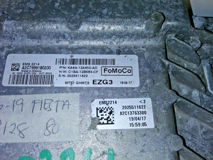 KA6A-12A650-AD ecm ecu computer 2016-2019 Ford Fiesta - Swan Auto