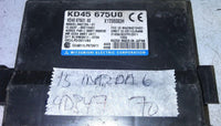 KD45 675U0 Anti-Theft keyless control module computer 2015 Mazda 6 - Swan Auto