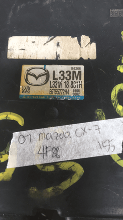 L33M 18 881H Mazda CX7 CX-7 2007 ecm ecu computer - Swan Auto