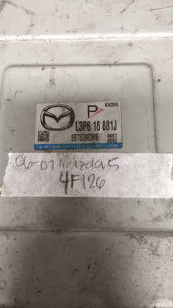 L3P6 18 881J Mazda 5 engine control module 2006-2007 - Swan Auto