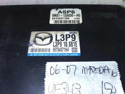 L3P9 18 881E Mazda 6 Mazda6 ecm ecu computer - Swan Auto