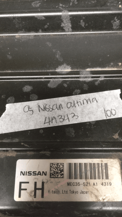 MEC35-521 Nissan Altima ecm ecu computer 2005 - Swan Auto