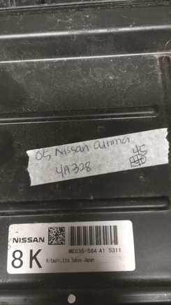 MEC35-564 Nissan Altima 2005 ecm ecu computer - Swan Auto