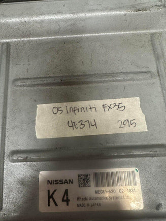 MEC65-420 Infiniti FX35 ecm ecu computer 2005 - Swan Auto