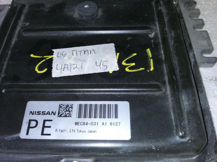 MEC84-031 Nissan Titan 2006 ecm ecu computer - Swan Auto