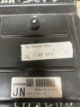 MEC84-190 Nissan Titan ecm ecu computer 2006 - Swan Auto