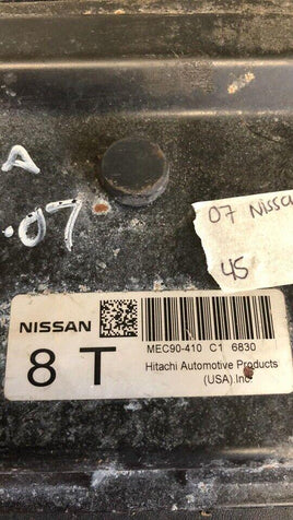 MEC90-410 Nissan Versa 2007 ecm ecu computer - Swan Auto