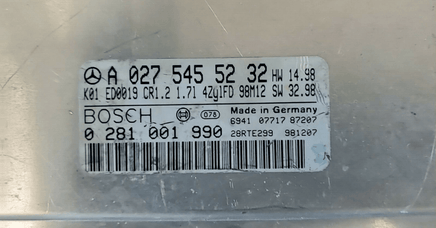 Mercedes S-Class ecm ecu computer A 027 545 52 32 - Swan Auto