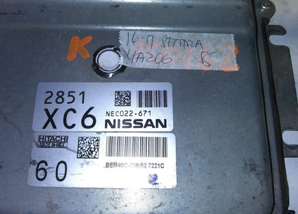 NEC022-671 ecm ecu computer 2016-2017 Nissan Sentra - Swan Auto