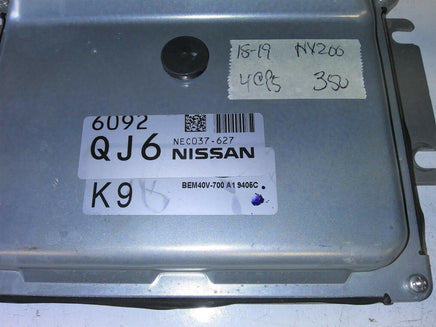 NEC037-627 Nissan NV200 2018-2019 ecm ecu computer - Swan Auto