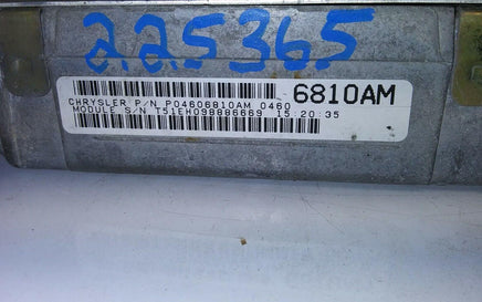 P04606810AM Dodge Intrepid 1999 ecm ecu computer - Swan Auto